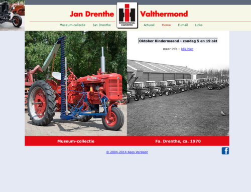 website tractor en werktuigen museum