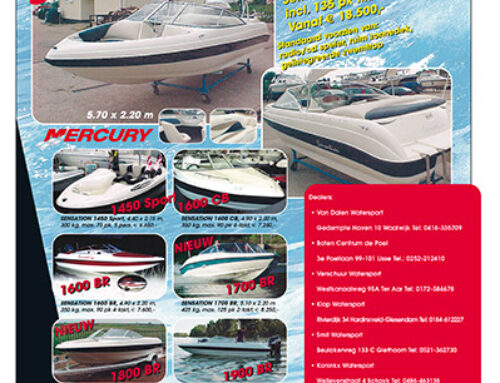 advertentie watersport